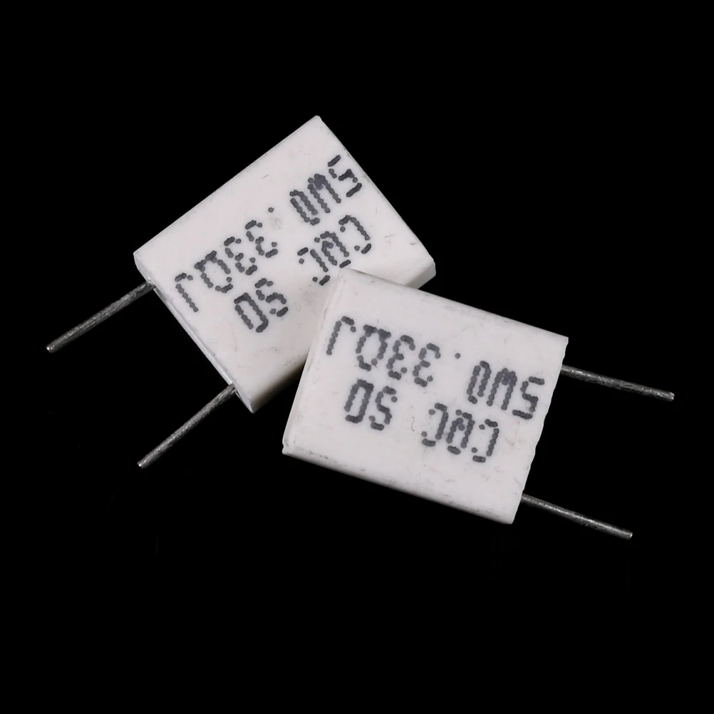 5W 0.33Ohm Cement Resistor Non-Inductive Ceramics Resistor BPR56/CQC 10Pcs