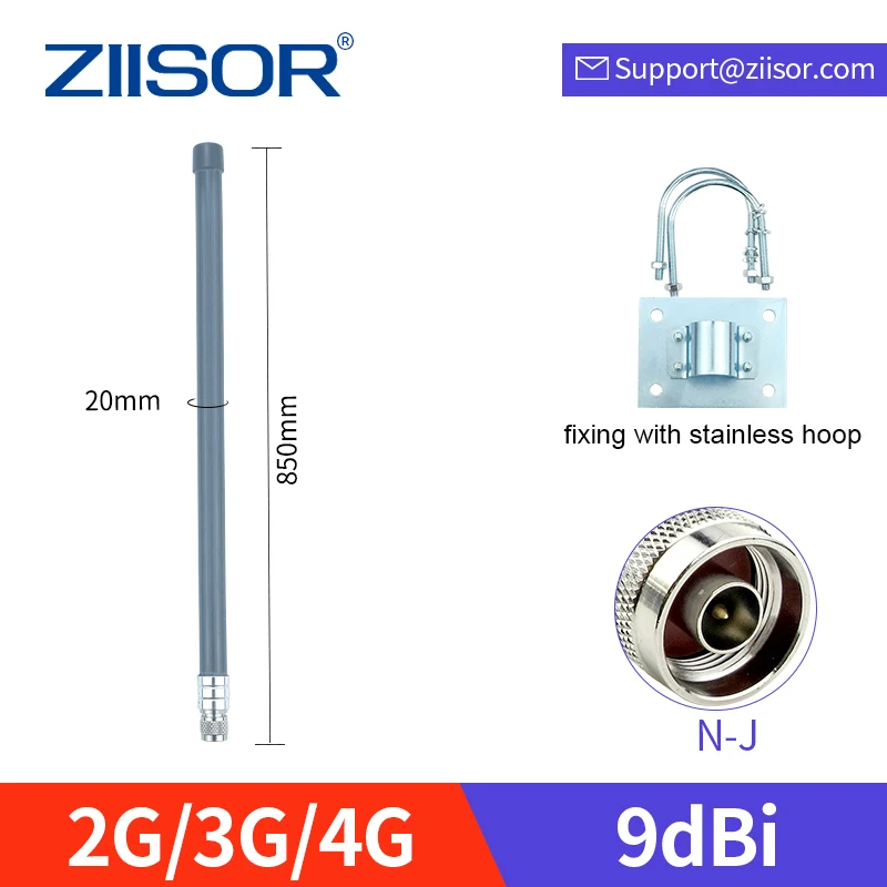 Antenna Esterna 4G Lte Wifi N Maschio Antenne Omnidirezionali 4G Ad Alto Guadagno Per Gateway Router Stazione Base Antenna Wifi Extender