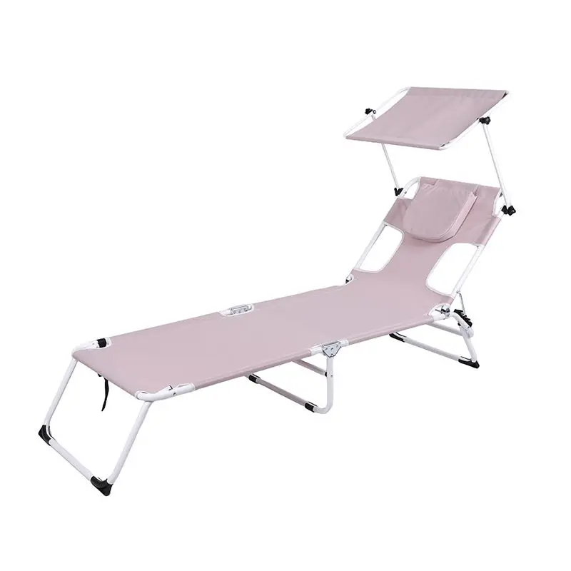 야외 다기능 라운저 의자 발코니 일광욕 침대 접이식 마당 휴식 가구 낮은 등받이 HDPE