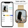 Montre Connectée avec Moniteur de Fréquence Cardiaque et d'Activité Physique pour Homme et Femme
