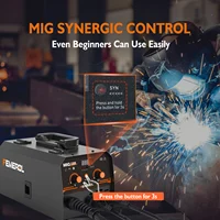 FEMEROL 2 In 1 MIG Welding Machine 130A Portable Gasless Stick ARC MIG Welder 110A IGBT Synergic Flux Core MIG Welder 3