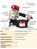 Cn70 nail gun drum 45-70mm EAC pneumatic gun for nails 3.67 kg air gun for nails 4