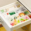 Kitchen Drawer Organizer Cutlery Storage Box Cabinet Organizer with Built-in Divider Board Utensil Storage Box for Drawers 5
