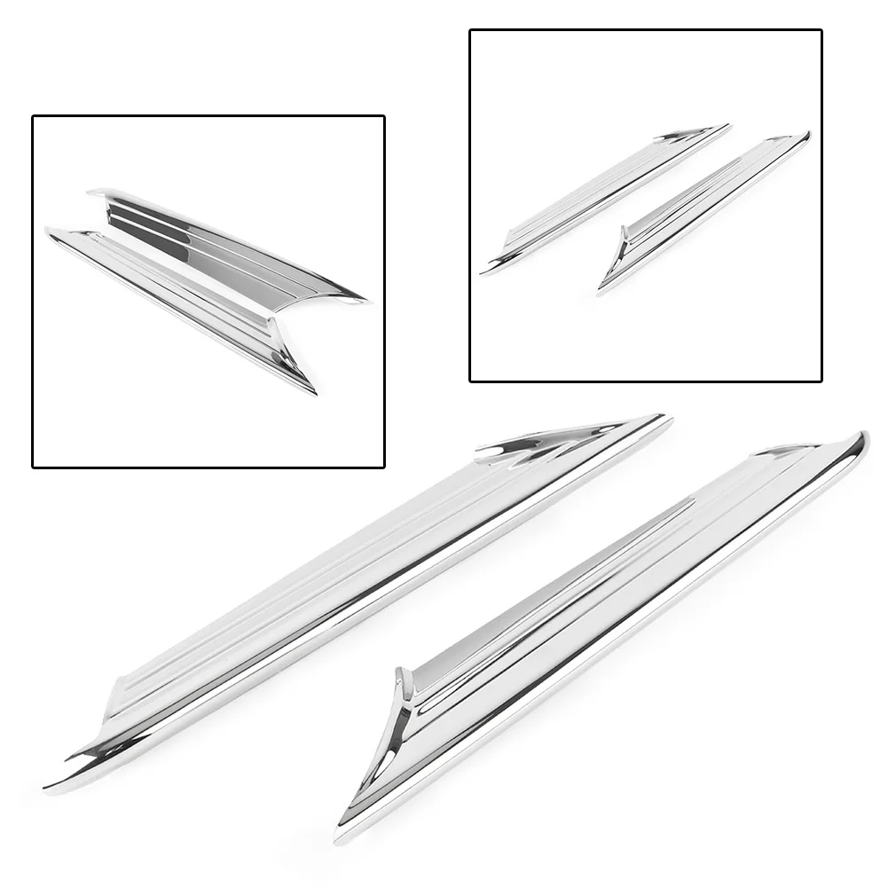 

Обтекатель для бокового вентиляционного отверстия мотоцикла, ласты, овальная отделка, Обложка для Honda Goldwing GL1800 2012 2013 2014 2015 2016 2017 хром