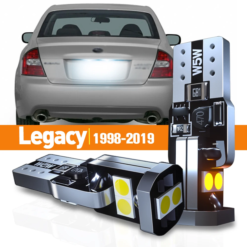 

2X фонарь для номерного знака, аксессуары для Subaru Legacy 1998-2019 2008 2009 2010 2011 2012 2013 2014 2016 2017