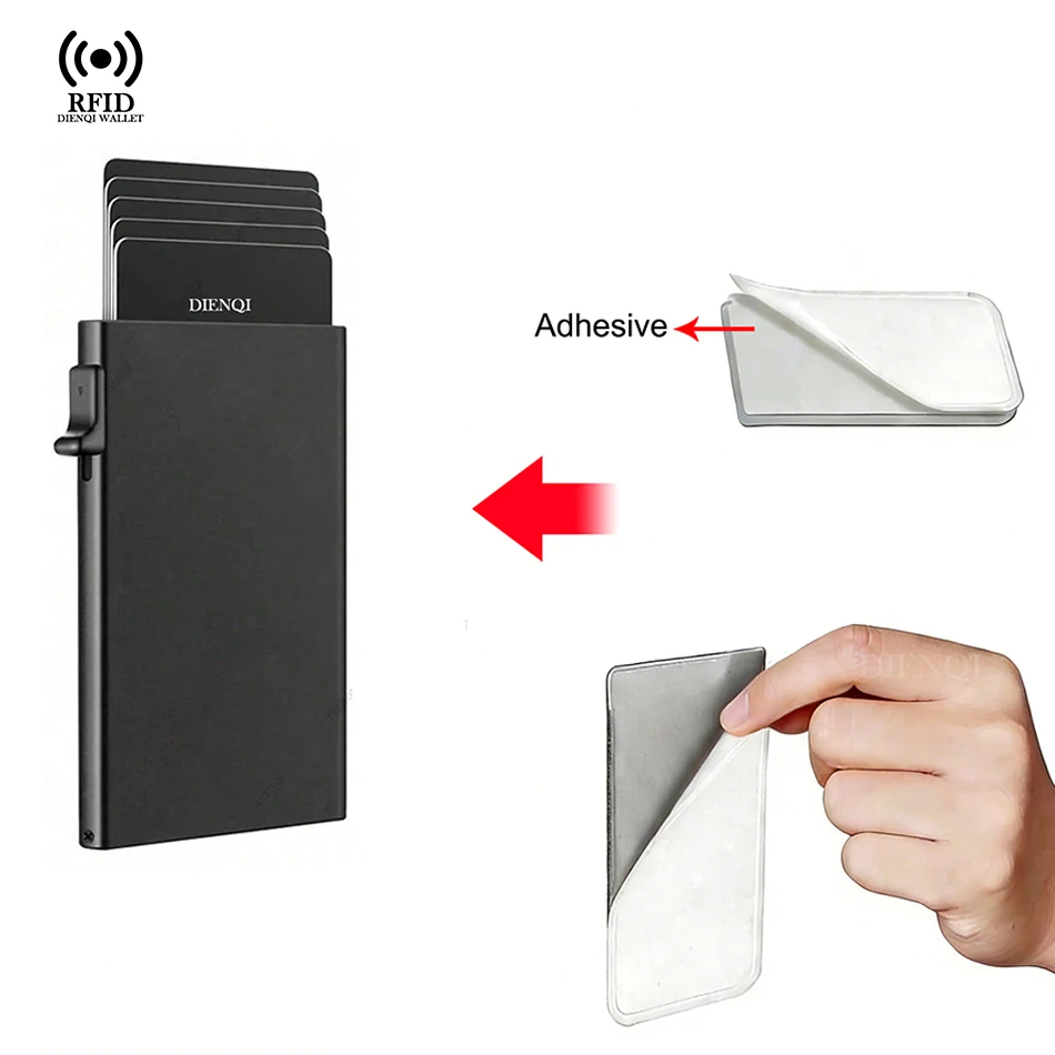 Luxurious Slim RFID Credit Card Holder for Business Professionals