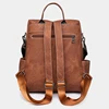 High Quality Soft Leather Backpacks Purses for Women Casual Daypack Vintage Bagpack School Bags for Teen Girls Mochilas Rucksack 4
