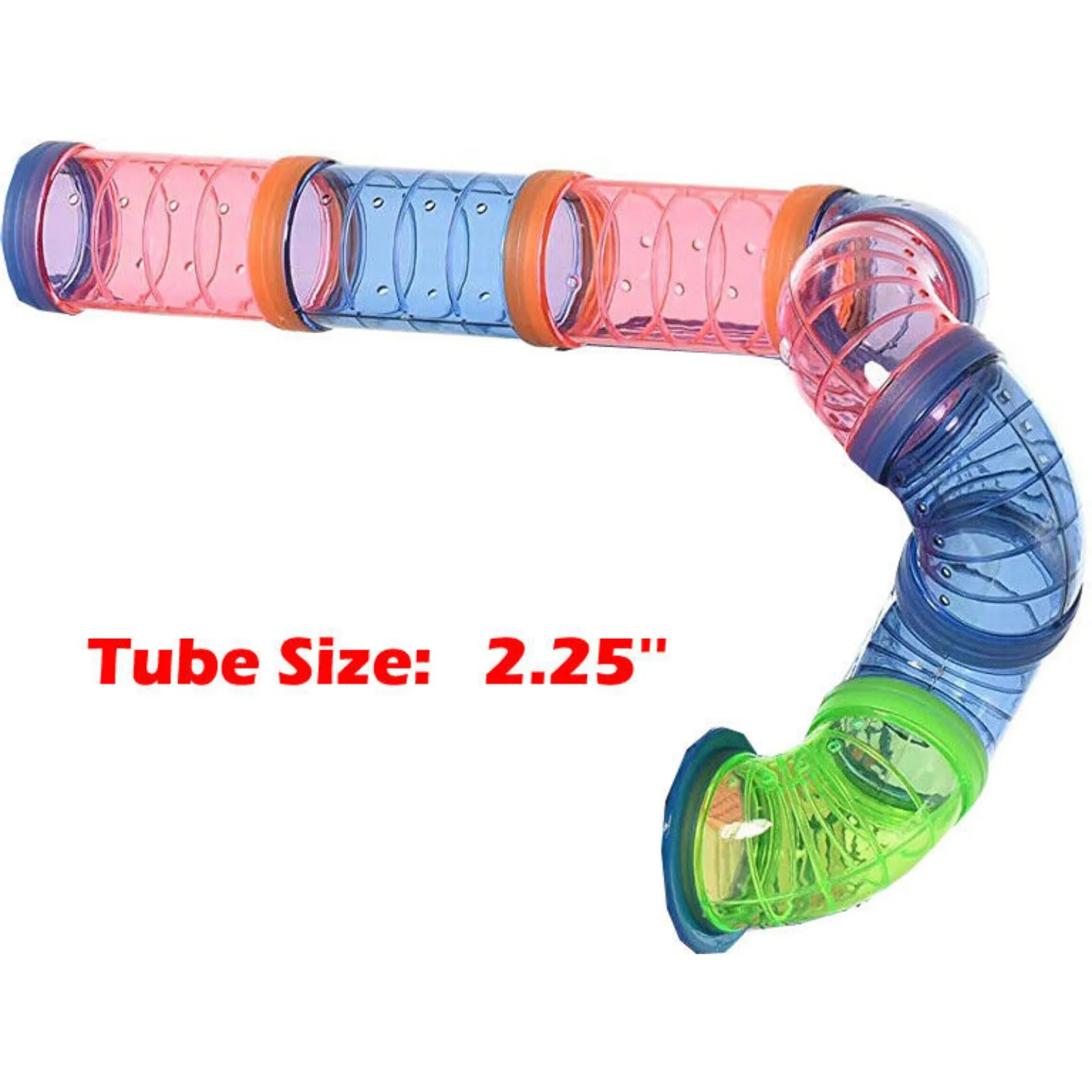 X-LARGE 5-Floors Hamster Palace Mouse Habitat Crossover Tube House Gerbils Cage United States