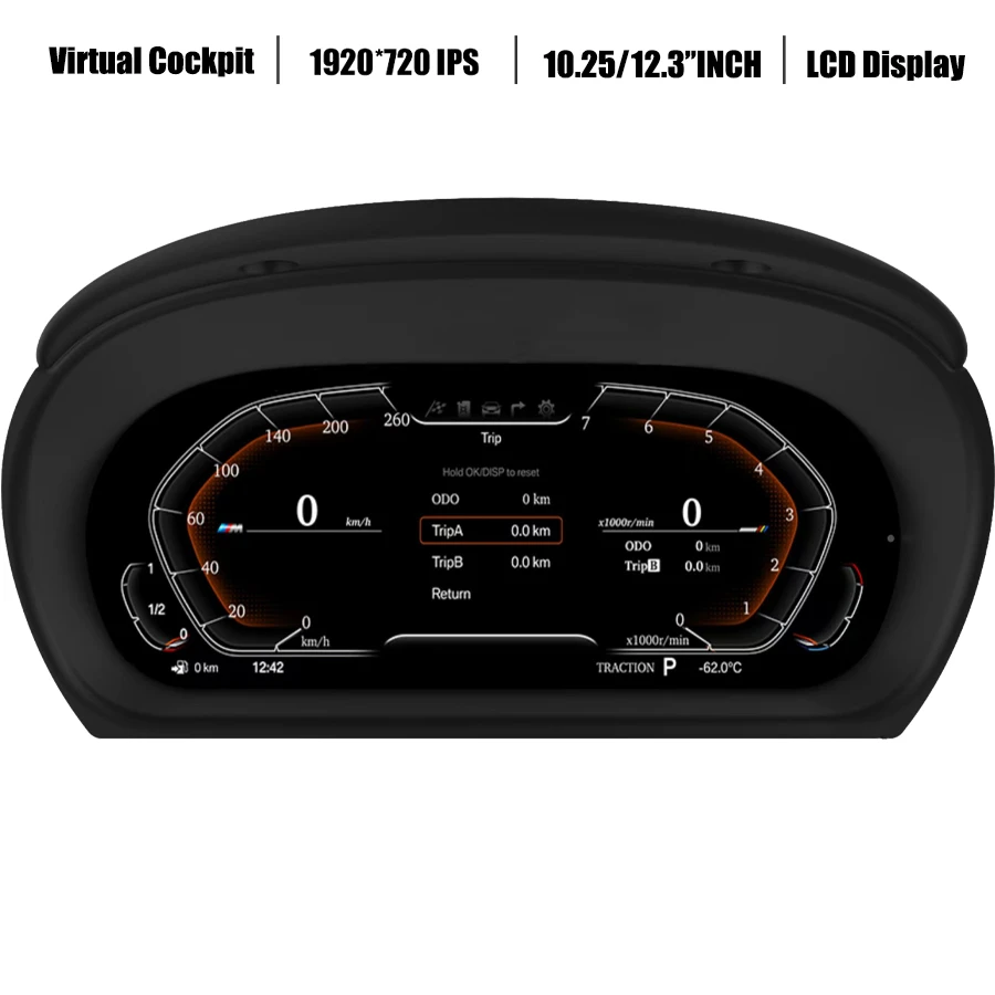11'' Digital Virtual Cockpit Instrument Cluster For BMW 3 Series E90 E91 E92 E93 M3 320 LCD