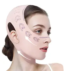 Enhanced Face Lifting and Slimming Mask with Chin Support (1Pk - Single Layer)
