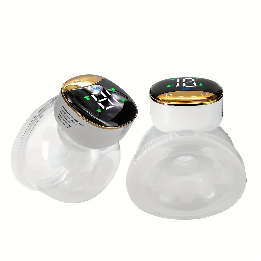 Electric breast pump Rechargeable Portable Wireless Anti Backflow Breast Pump Intelligent Hands-free Electric Breast Pump Breastfeeding