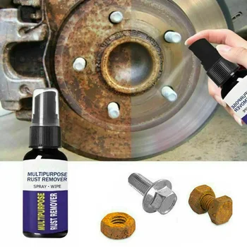 30ml Rust Remover Potent Car Detailing Maintenance Multi-Purpose Supplies Auto Accessories Anti-Rust Metal Chrome Rust remover