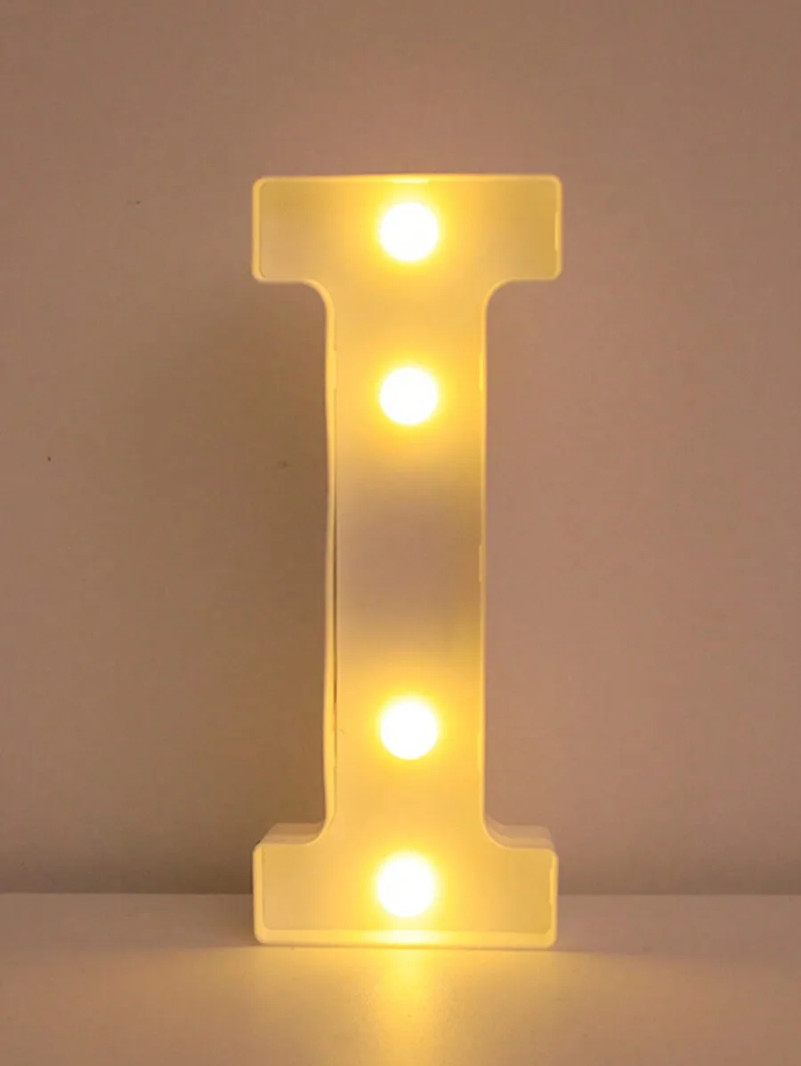 ตัวเลือกสินค้า ตัวอักษร LED ตกแต่งบ้าน 21.8 ซม.