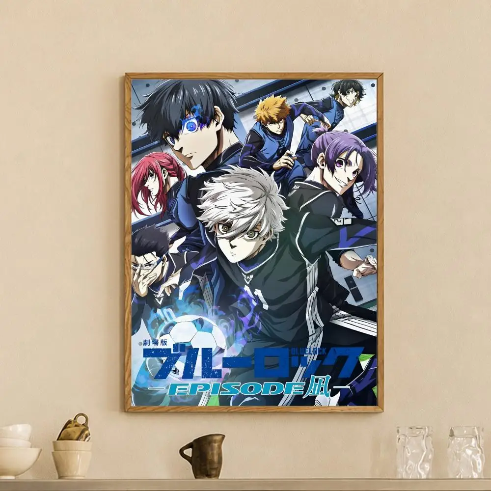 Blue Lock Anime Art Self-Adhesive Waterproof Wall Sticker Decor