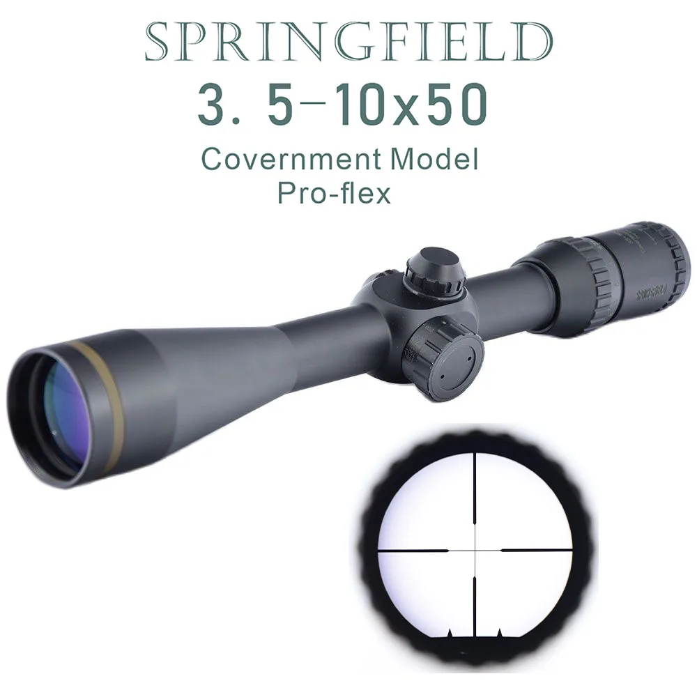 

Shooin Optics Pro-Plex 3.5-10x50mm SFP Side Foucs Scope 30mm Tube Ring 1/4 MOA Waterproof Shockproof Hunting Riflescope