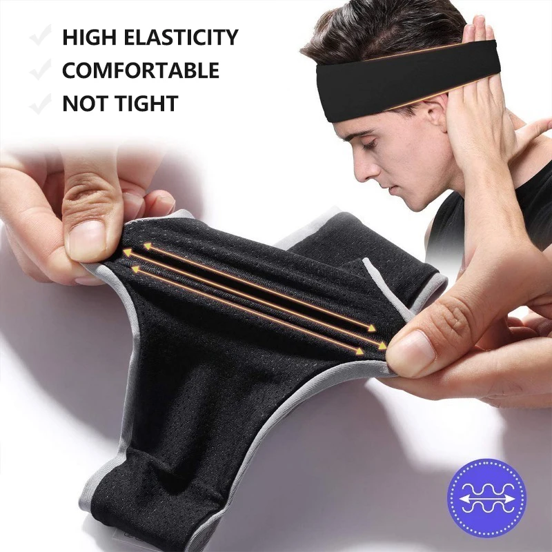 Sports Headband Moisture-wicking Dry Comfortable Stretchy Safe for Men Women Fitness Yoga Workout Running