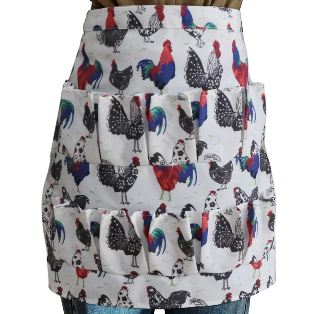 

Harvest Apron Egg Picking with Pocket Chicken Pockets Aprons Holding Farm Child