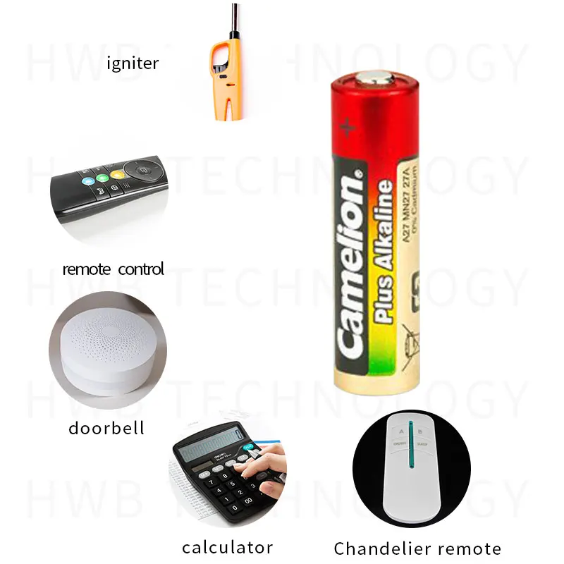 20pcs/lot New 12V Camelion A27 27A Ultra Alkaline battery/alarm batteries alkaline battery disposable battery