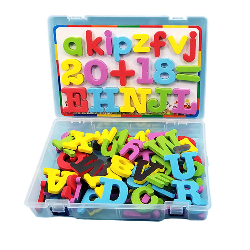 

Magnetic Alphabet Letters Letters Sticker Refrigerator Sticker Counting Toys Creative Games For Educational Playtime