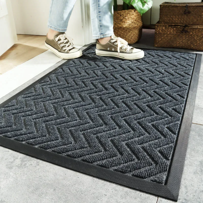 Felpudo Entrada Casa Felpudo Moderno Para Entrada - Absorbente Y Antideslizante, 60x90 Cm, Ideal Para Interior Y Exterior Alfombra Absorbente
