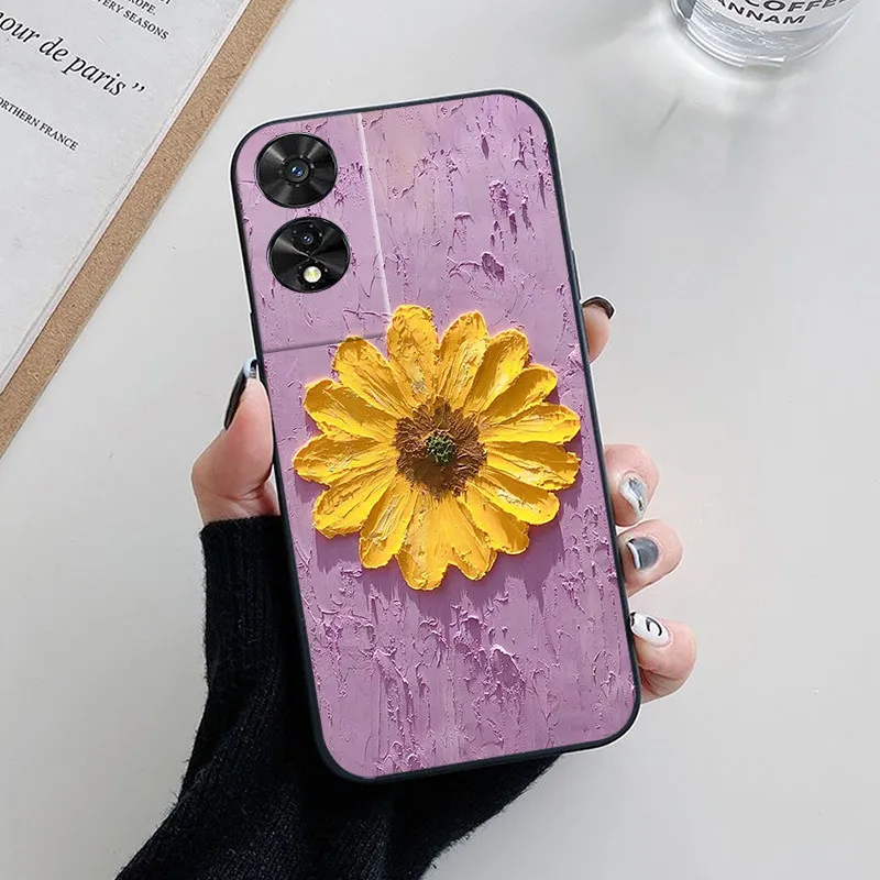 Fashionable Soft Silicone Back Cover - Cute and Stylish Protective Case