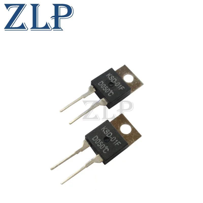 

10 50 60 70 80 90 150 DegC NC Normally Closed NO Normally Open 1.5A Thermal Switch Temperature Sensor Thermostat KSD-01F JUC-31F