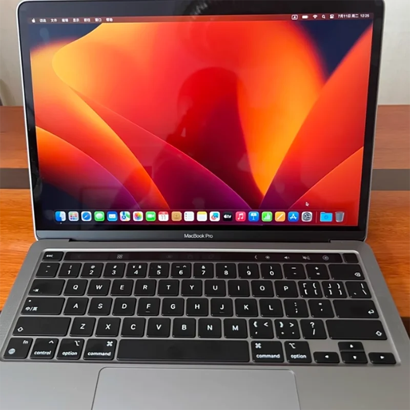 2022 MacBook Pro M2 chip 13 polegadas Touch Bar, Touch ID CPU de 8