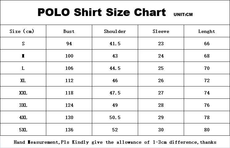 New men’s fashion short sleeve zipper polo shirt, slim fit quick-drying casual top with stylish color block design. chart