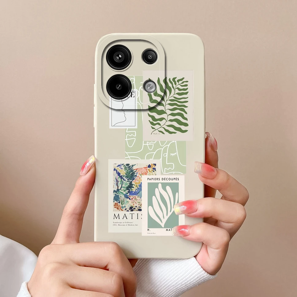 Charming Astronaut Cats Liquid Shockproof Square Case - Fashionable Soft Cover