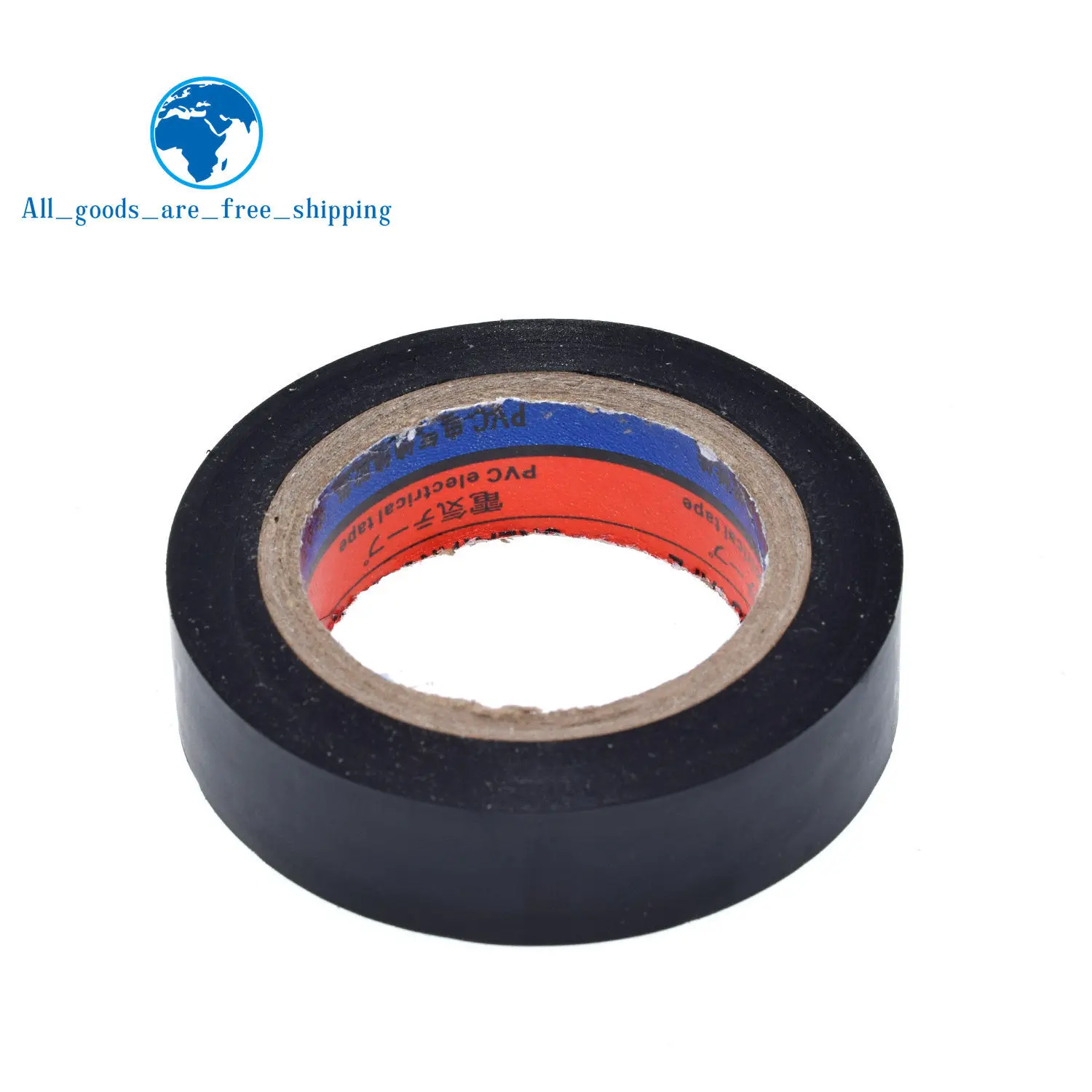 TZT Color electrical tape PVC wear-resistant flame retardant lead-free electrical insulating tape waterproof color