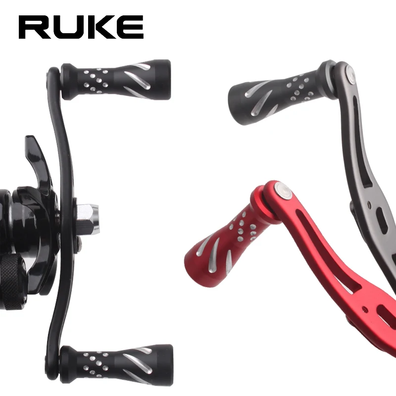 Kawa Promotion Fishing Reel Handle Metal Handle Alloy Knob Length 100mm For Ab/Dai/Shi Casting Fishing Reel DIY Tackle Accessory