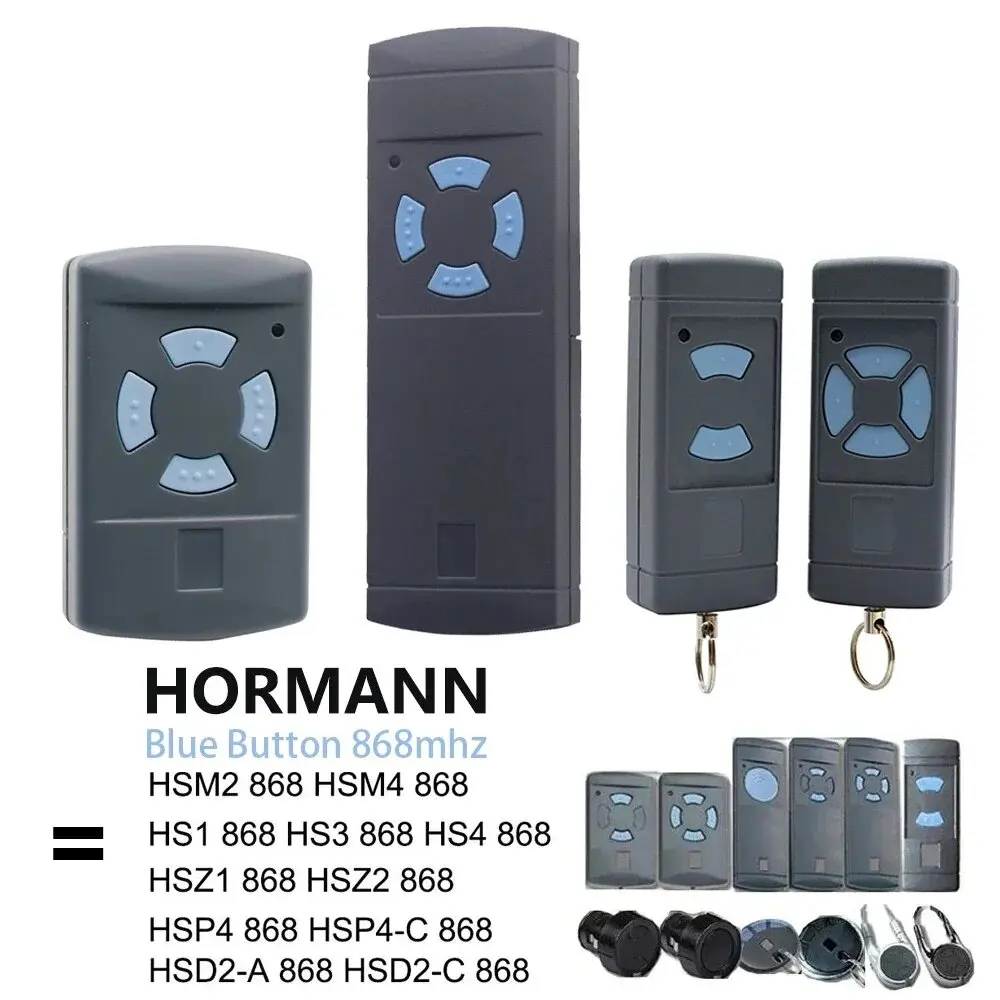 Garage Door Opener H&Ouml;RMANN 868.35mhz HSM2 HSM4 HSE2 HSE4 HS4 HS2 HSZ2 HSP4 HSD2-A Remote Control Pilot Hormann garage door opener