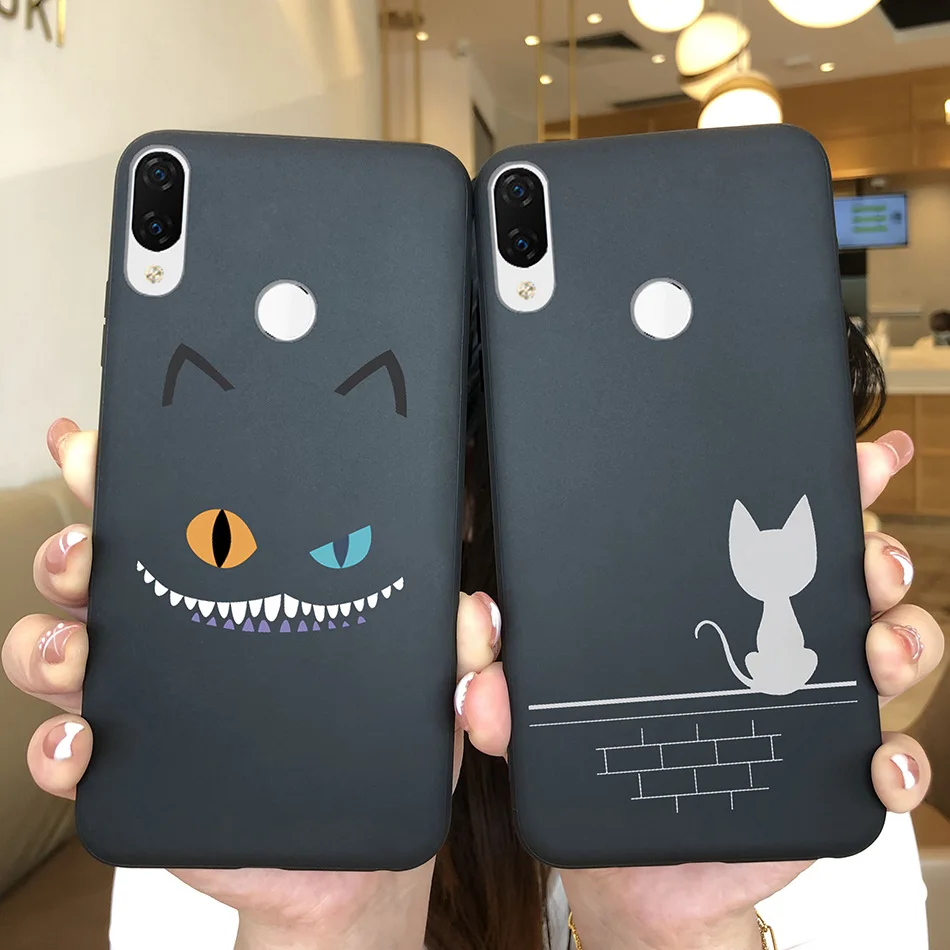 Cute Cartoon Shockproof Matte Silicone Phone Case - Soft and Protective Back Cover