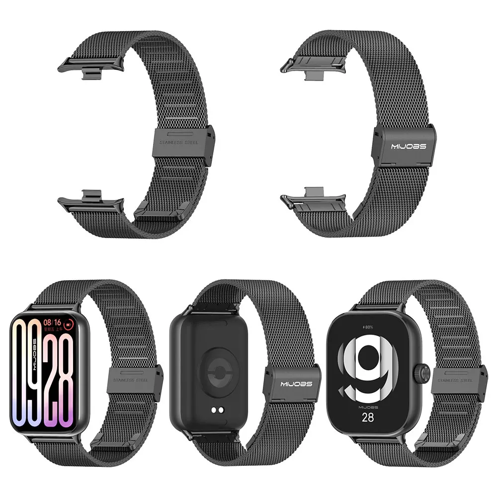 Premium Metal Strap Replacement for Xiaomi Smart Band Watch