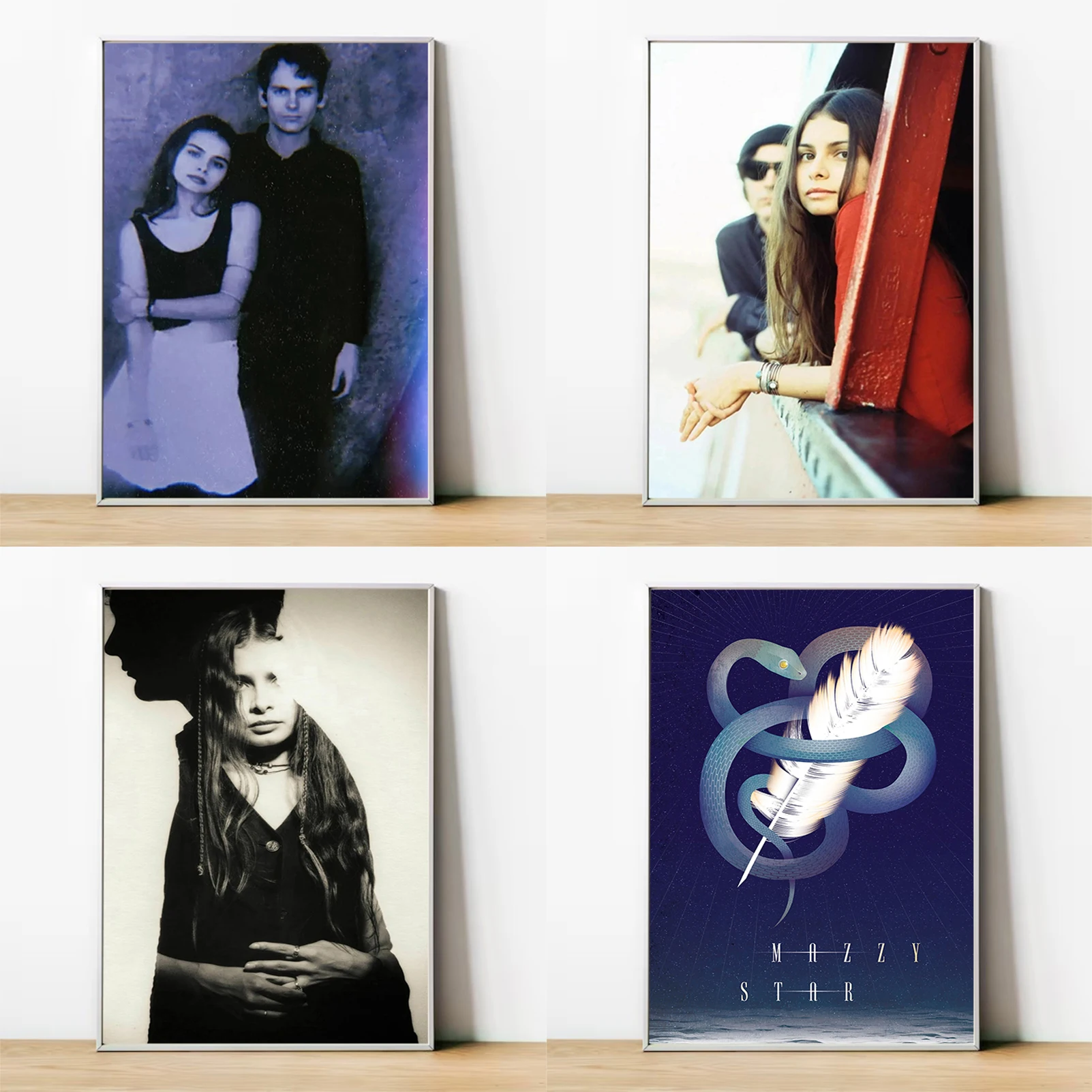 

80s Pop Punk Mazzy Star Poster Art Bedroom Decoration Painting on Canvas Print Posters for Wall Decor Decorative Paintings Home