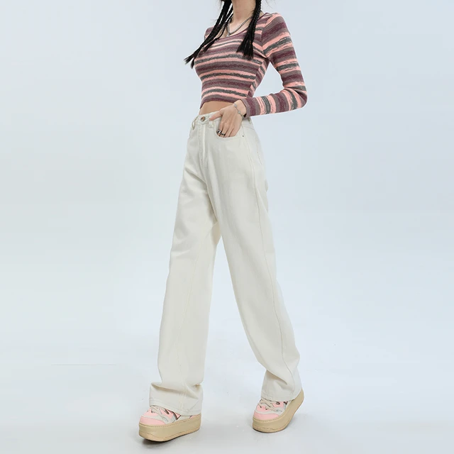 BoStreet Women Cream-Coloured Loose Fit Cargos Trousers Price in India,  Full Specifications & Offers | DTashion.com