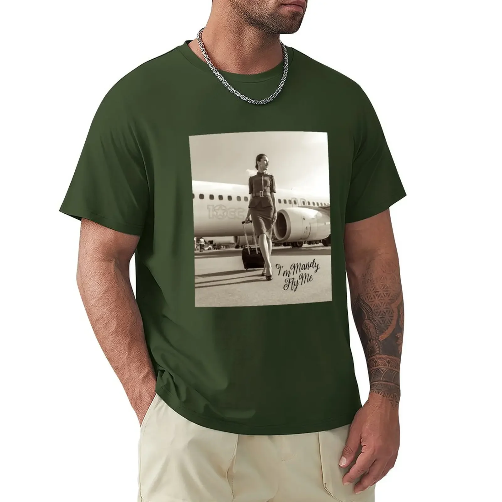 

I'm Mandy Fly Me T-Shirt plus sizes tees vintage clothes quick-drying workout shirts for men