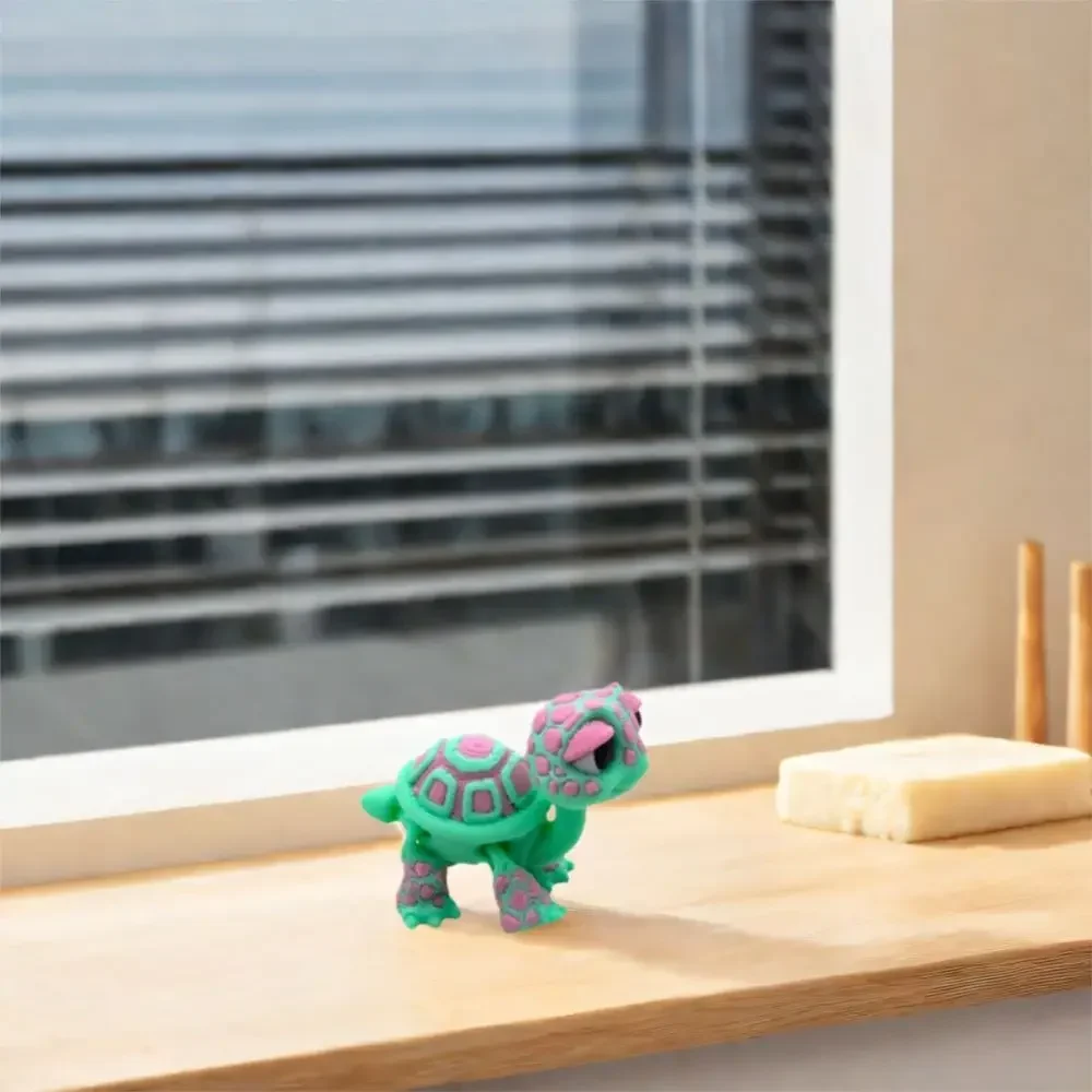 Modello di tartaruga stampata in 3D - immagine 5