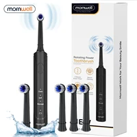 Electric Toothbrush for Adults Rechargeable T37 Sonic Toothbrush with 3 Modes IPX7 Waterproof 40,000 VPM Motor With 4 Brush Head