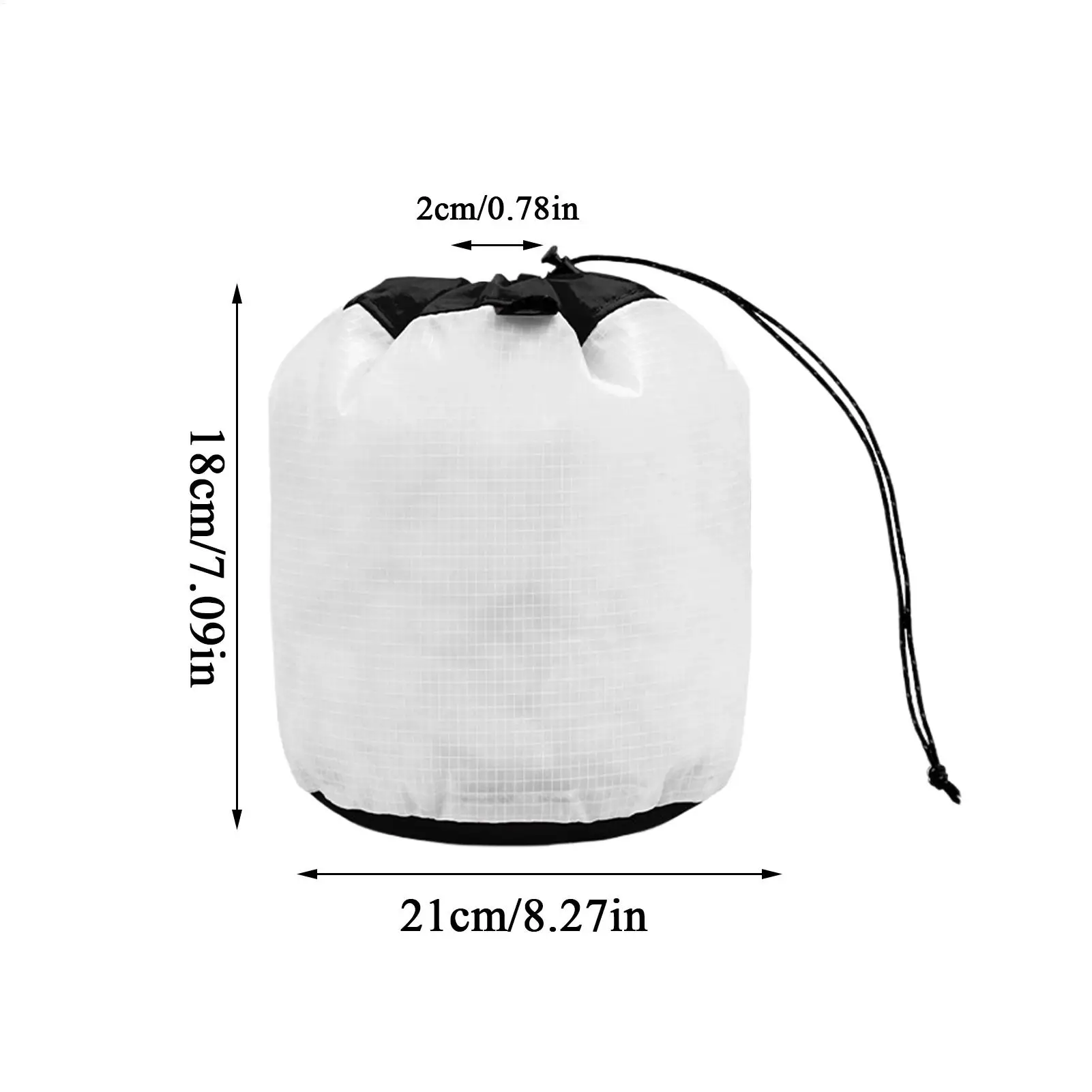 Drawstring Bags Travel Toiletries Organizer Portable Small Waterproof Gym Bag For Sports Vacation Business Trip Moving House