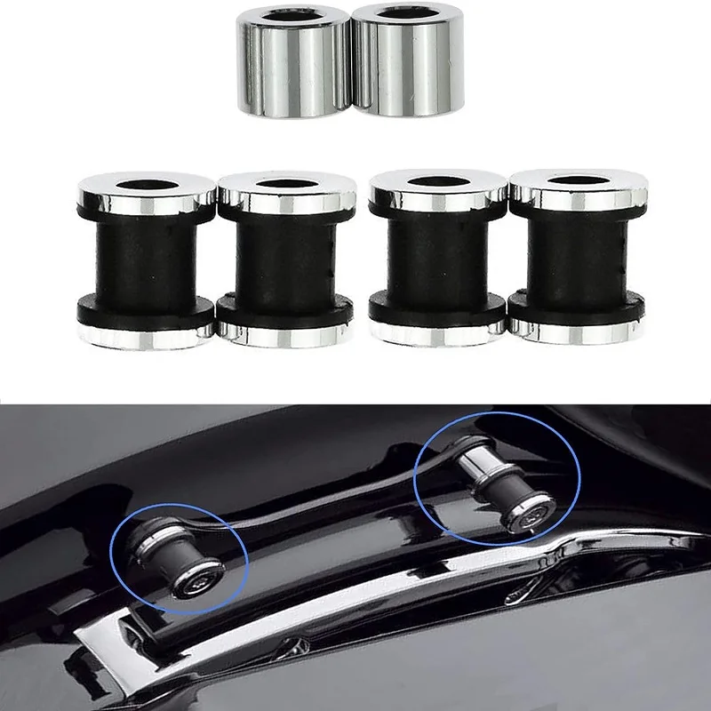 Eumti 4-punts docking hardwarekit Quick Release Tour Pack Bagagerek Sissy Bar Montageset Vervanging 52300354 voor Harley Touring Street Glide Electra Glide Road King Road Glide 2014-2024