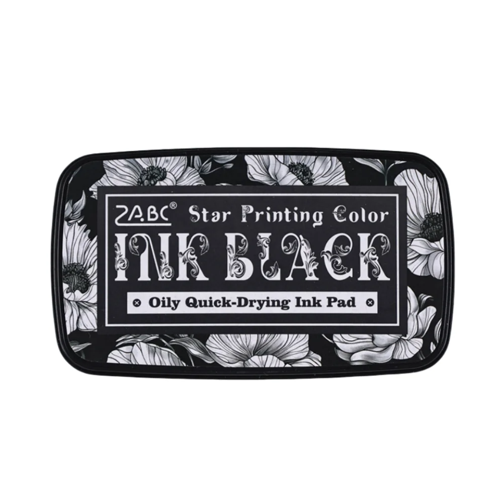 Vibrant Ink Pad for Stamps and Scrapbooking - Easy to Use School Accessory