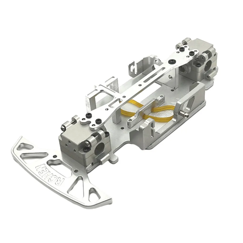 

Aluminum Alloy Chassis Assembled Frame For Wltoys 1/28 K969 RC Automobile Metal Modification Frame