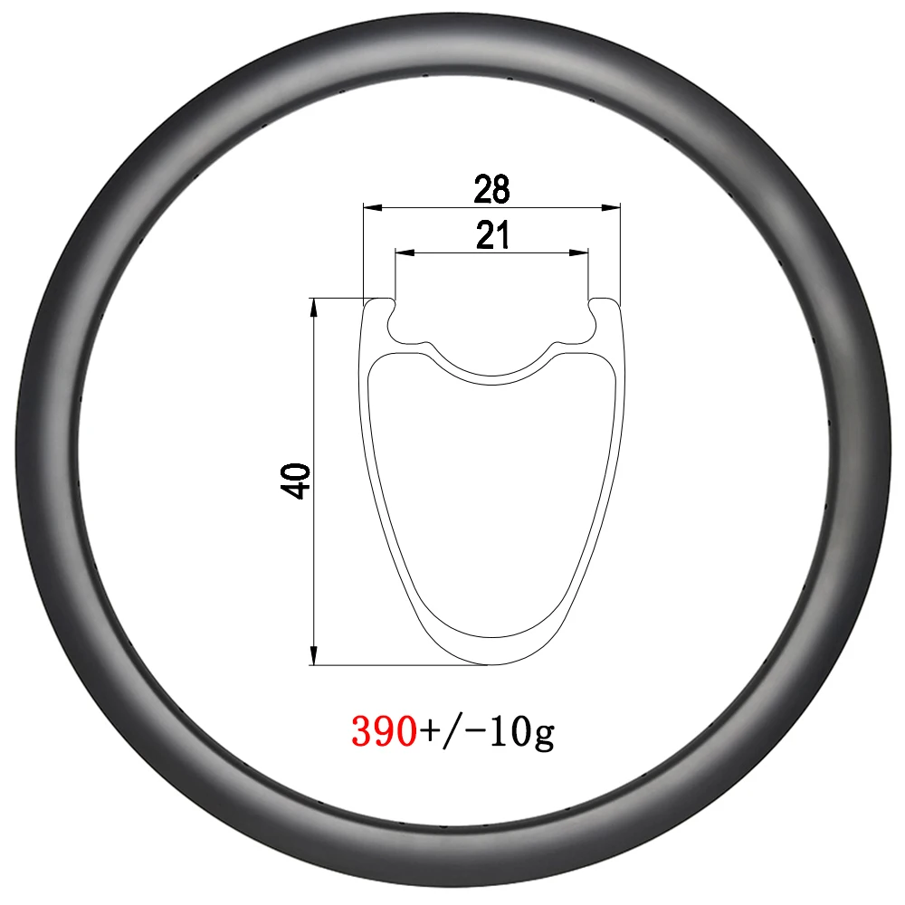 700C 30/35/40/45/50/55/60mm deep carbon rim for road bike disc tubeless 28mm wide 21mm inner 20 21 24 28 32 36 holes UD 3K 12K 2
