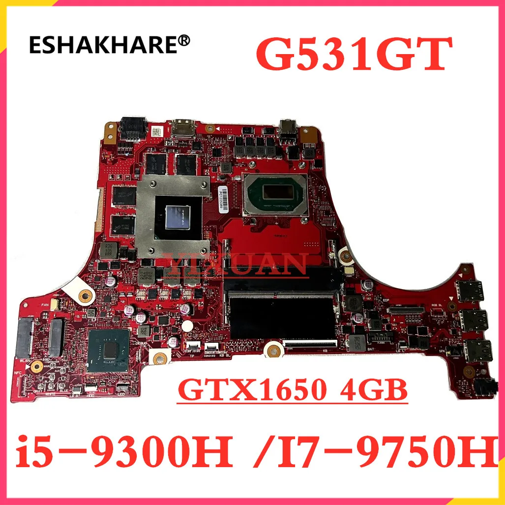 G531gt Laptop Motherboard For Asus Rog Strix G G531g Notebook Mainboard Computer I59300h I7