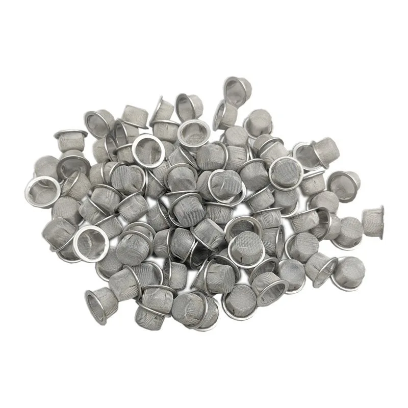 10/20/50Pcs 16mm Diameter Screen Stainless steel Mesh Pipe Filter Tobacco Smoking Pipe Metal Filter Replaceable Accessories smoking accessories tobacco pipe tobacco smoking accessories smoking pipe filters herb smoking pipe smoking pipe