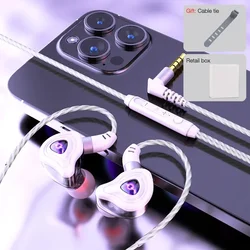Enhanced Product Title:  
EARDECO Bass Stereo In - Ear Sport Earphones with Microphone (White)