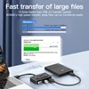 Mindpure USB 3.0 Hub 4 Ports HUB Splitter 4 in 1 with Type C Charge Power for MacBook Pro Air Huawei Mate 30 Docking Station HUB 5