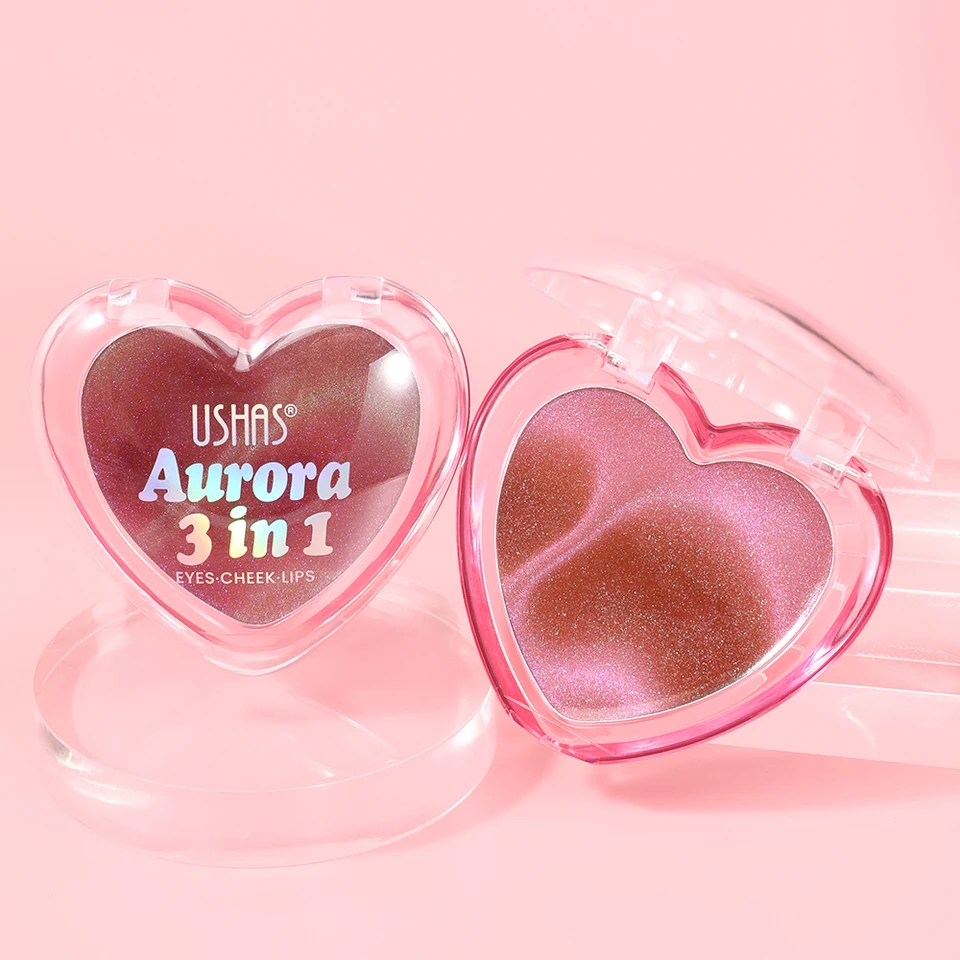 Heart Shaped Color Changing Multi Purpose Blush