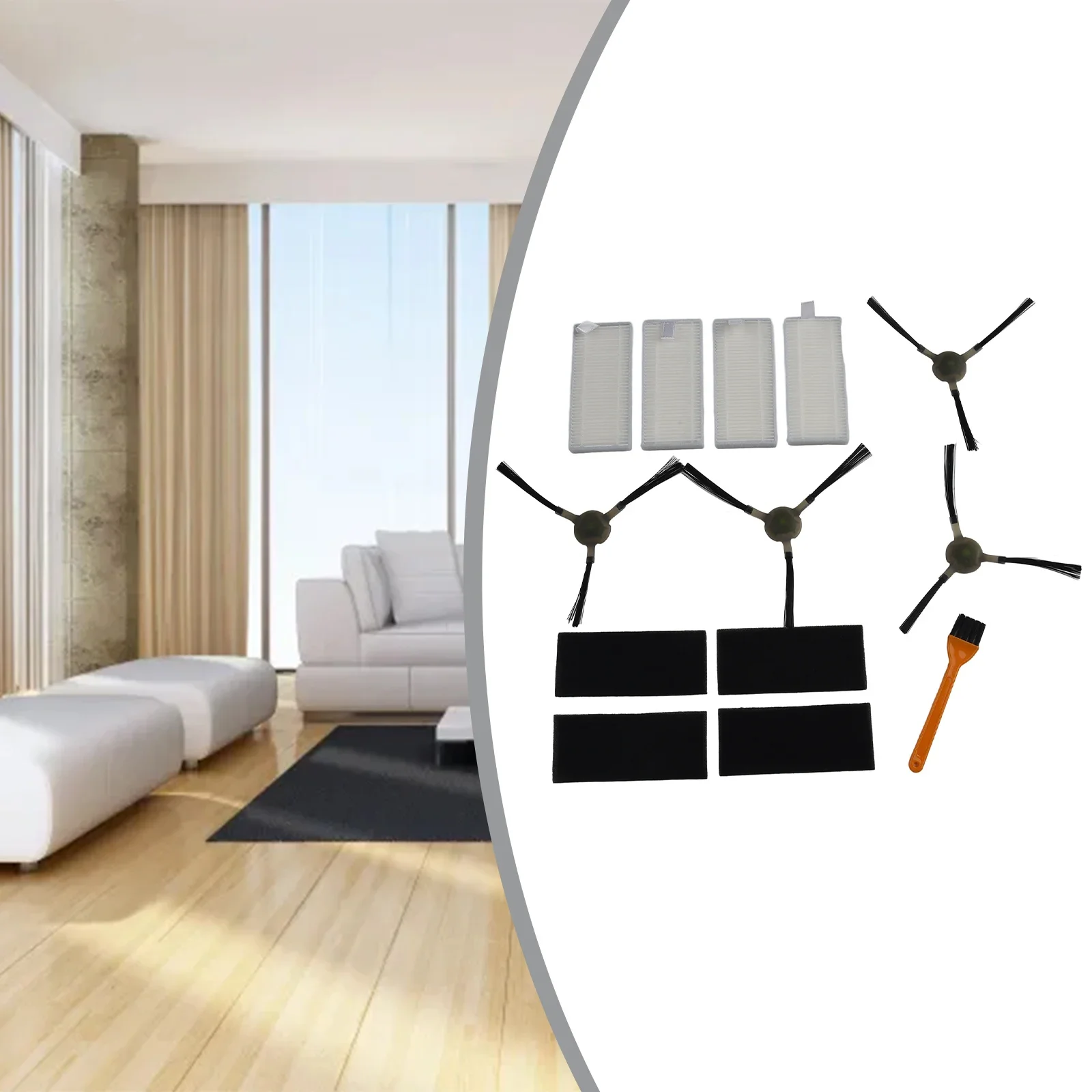 

Набор боковых фильтров для пылесоса U180 M210 Pro/M201 L3